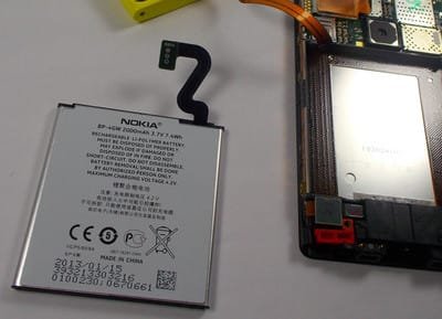 troca bateria nokia